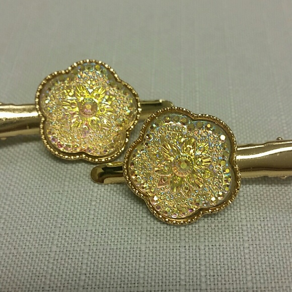 Unique Texture Flowers Hairclips